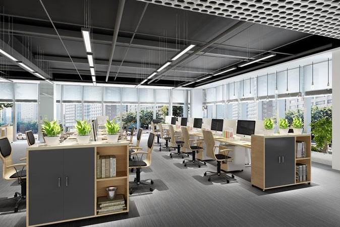 上?？萍脊巨k公室裝修